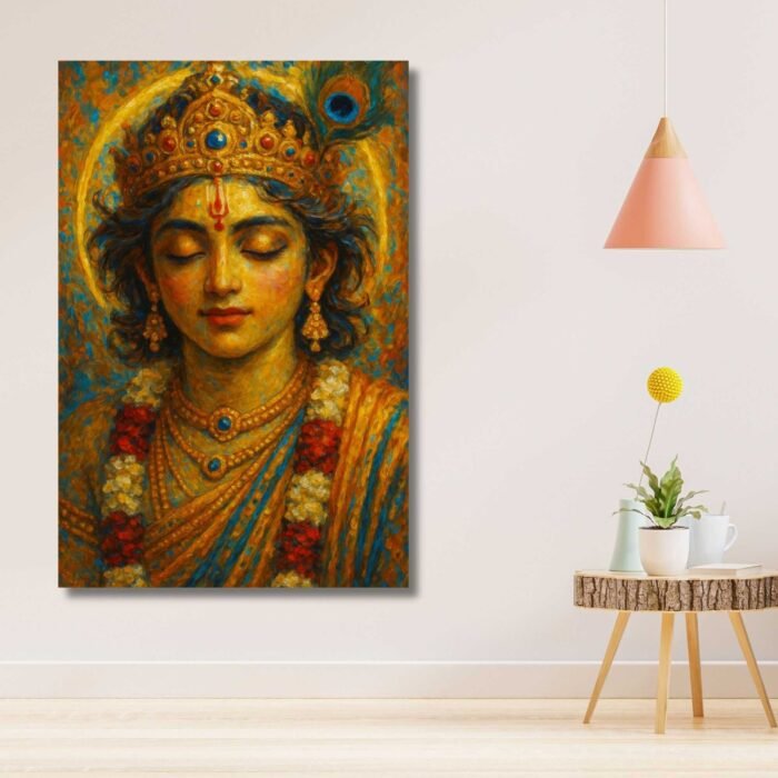 Radha Krishna painting online India4