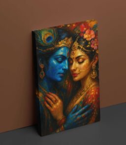 Radha Krishna wall art1
