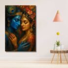 Radha Krishna wall art4