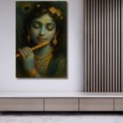 Radha Krishna wall painting by KunjCart1