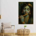 Radha Krishna wall painting by KunjCart3