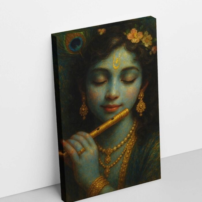 Radha Krishna wall painting2