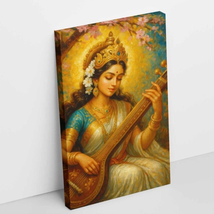 Saraswati Devi Painting2
