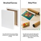 Streched:Only Print Painting