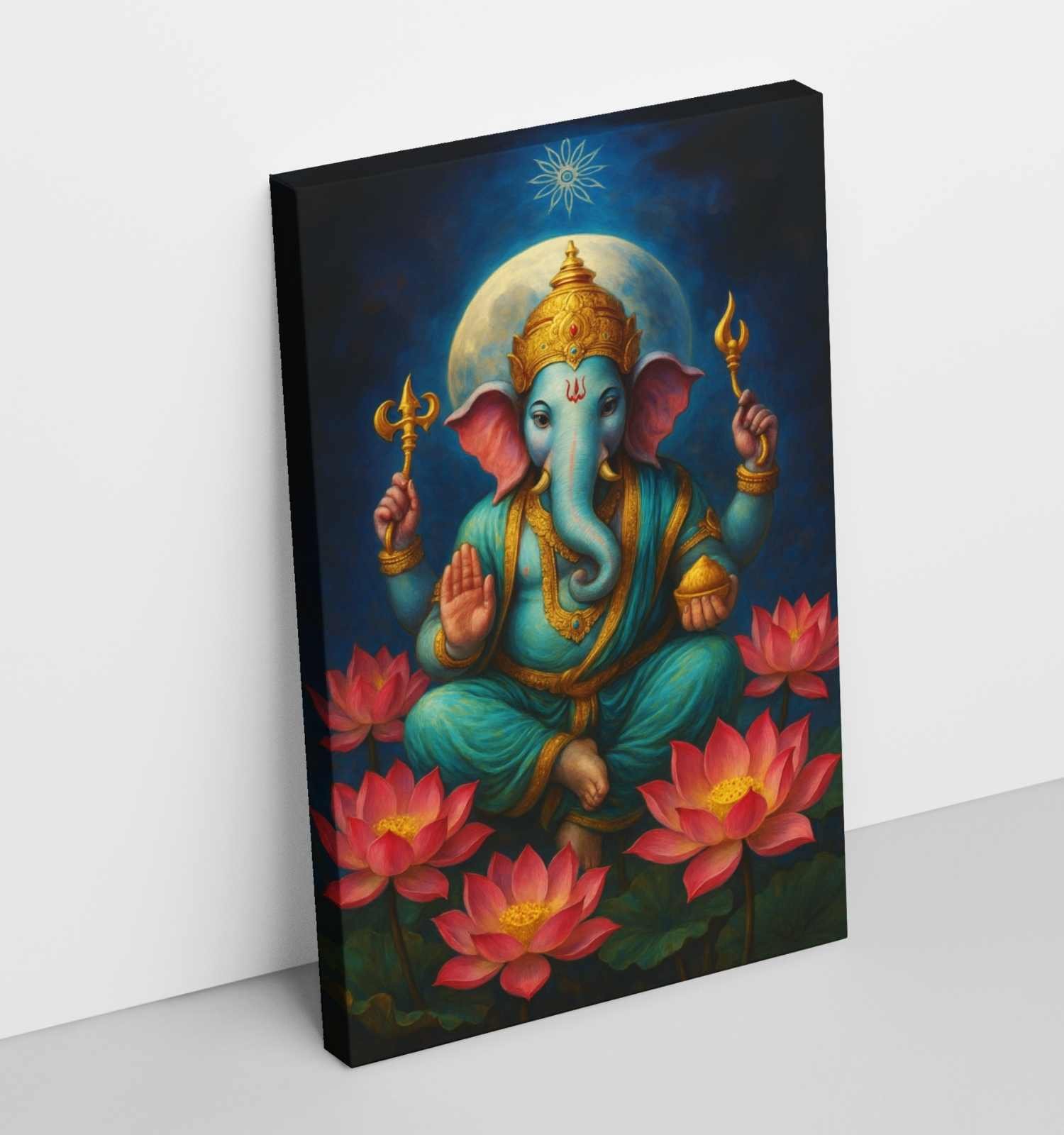 abstract ganesha painting2