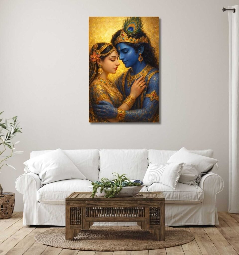 beautiful radha krsihna painting2