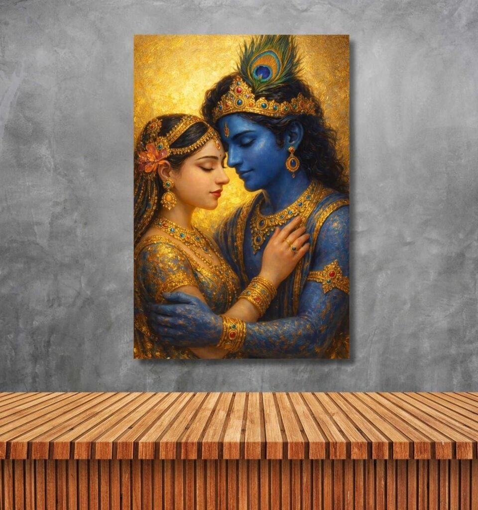 beautiful radha krsihna painting2