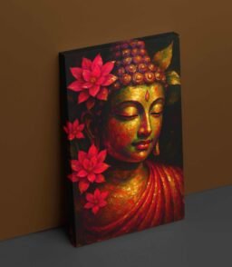 buddha canvas painting2