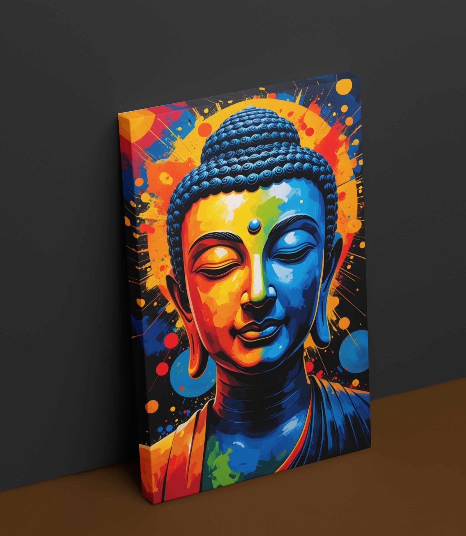 buddha oil painting1