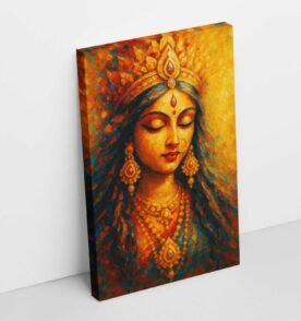durga canvas painting By KunjCart2