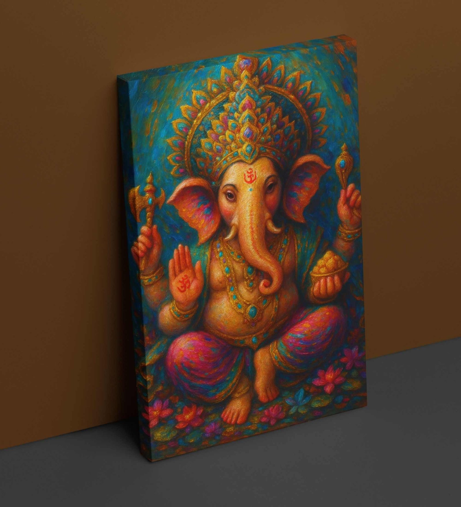 ganesha painting for home decor1