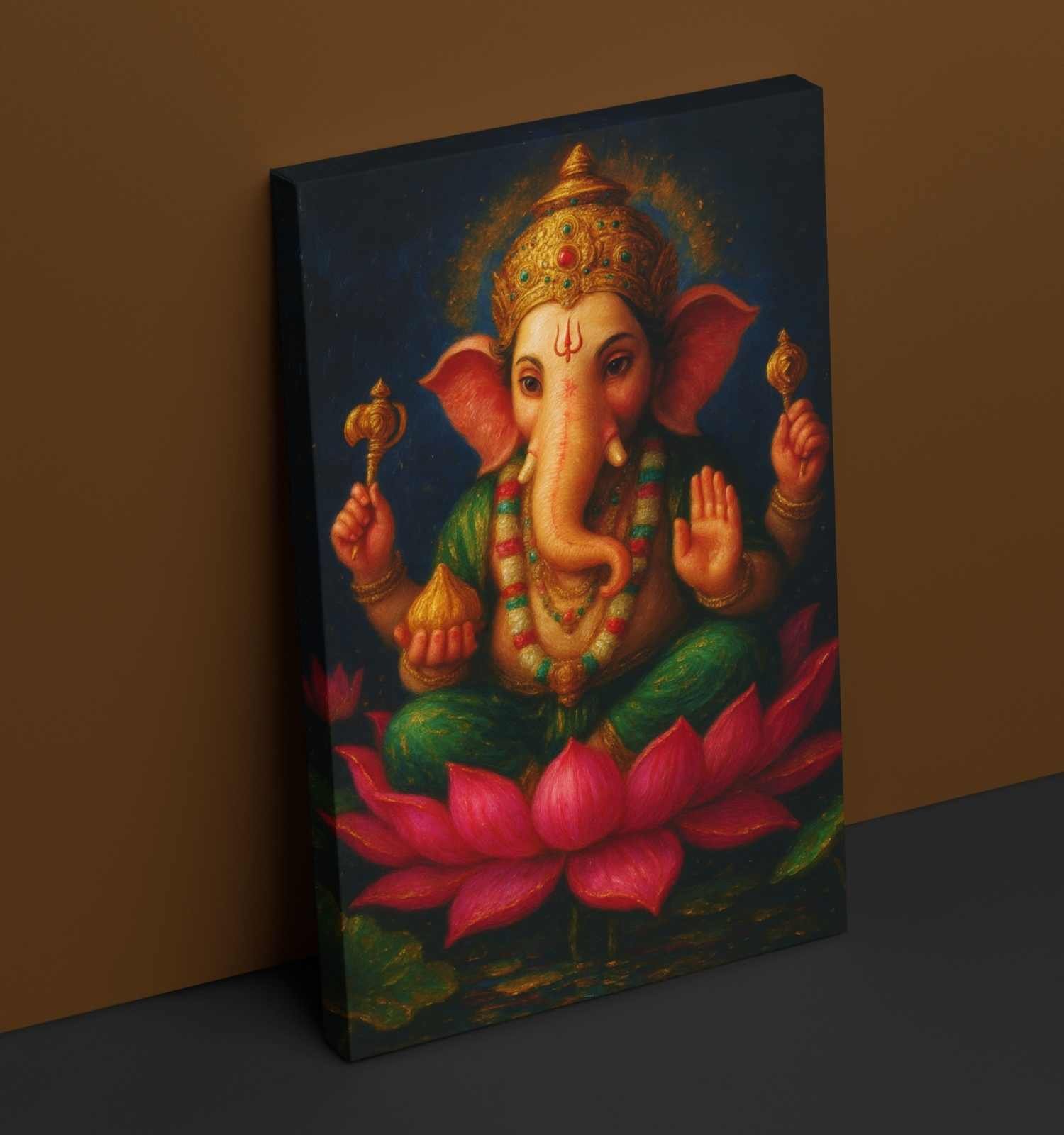 ganesha wall painting1