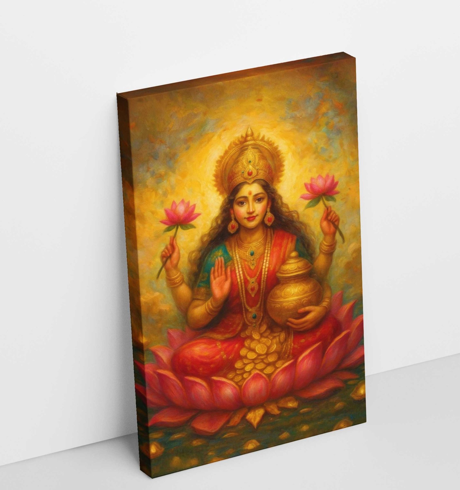 goddess lakshmi paintings2