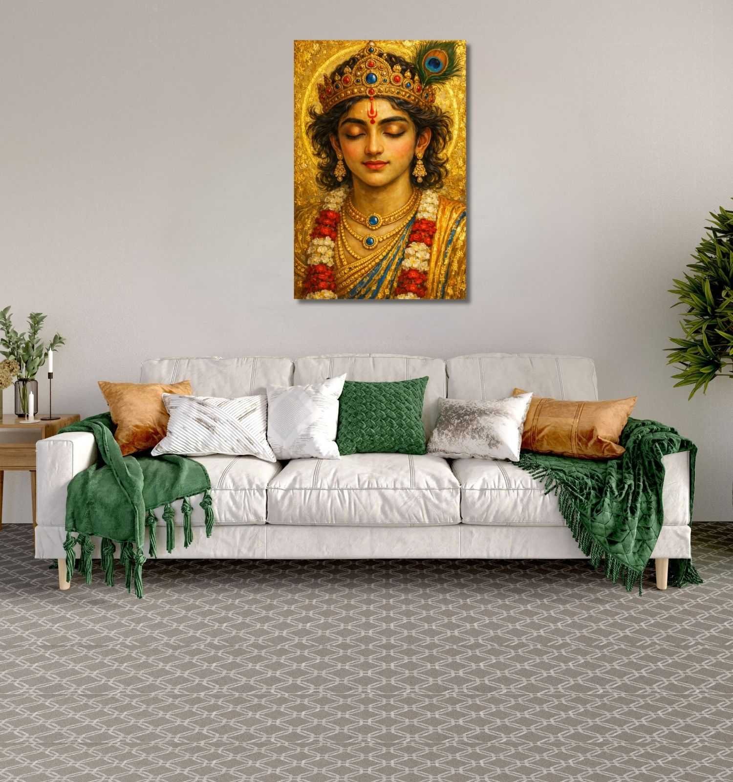 krsihna canvas painting2