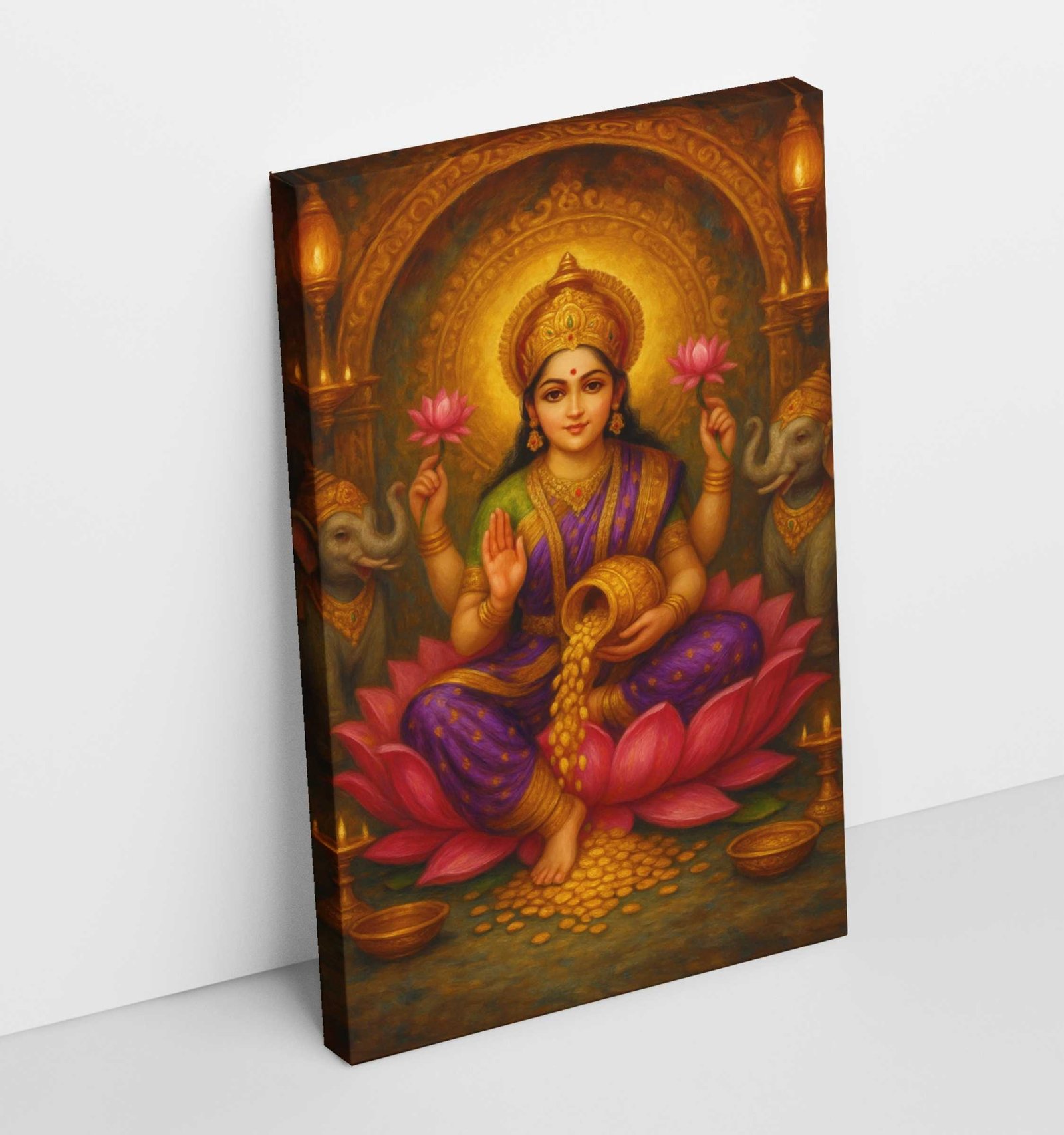 lakshmi Devi painting2