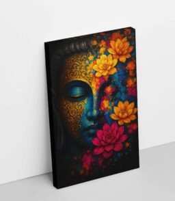 living room buddha wall painting1
