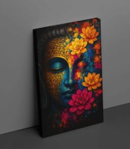 living room buddha wall painting2