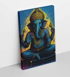 lord ganesha wall painting2
