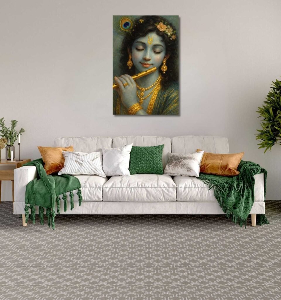 lord krishna painting2