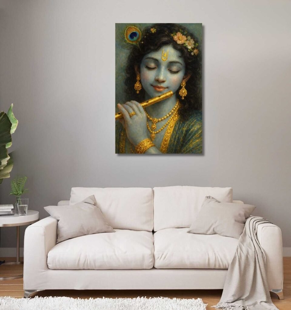 lord krishna painting2