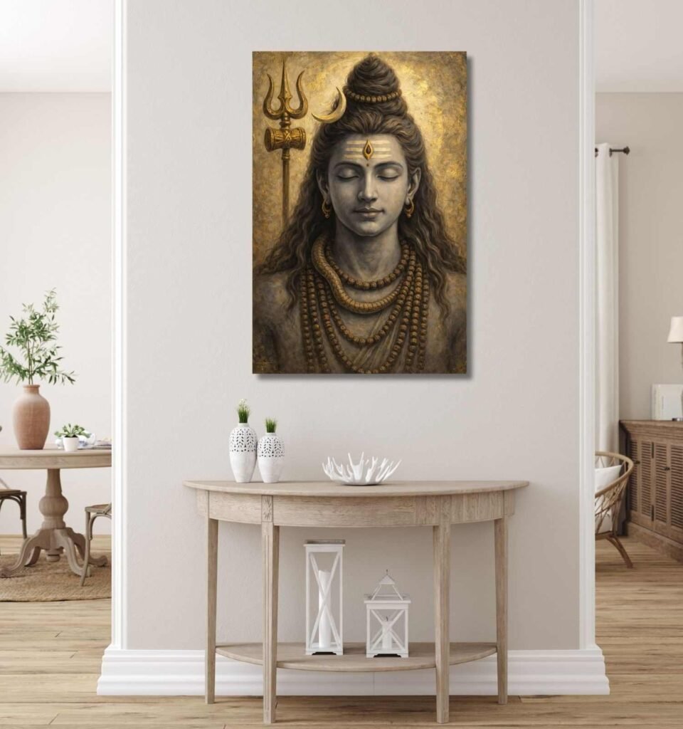 lord shiv ji painting 3