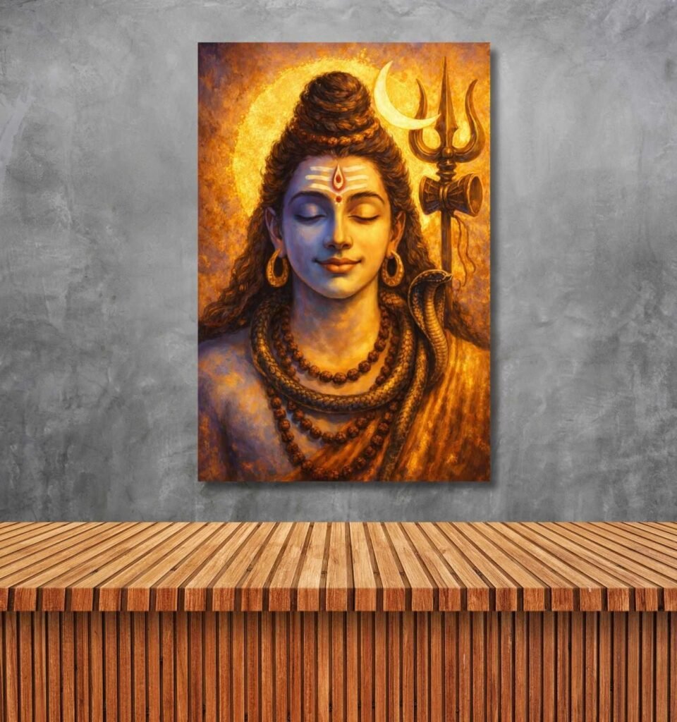 lord shiv ji painting3