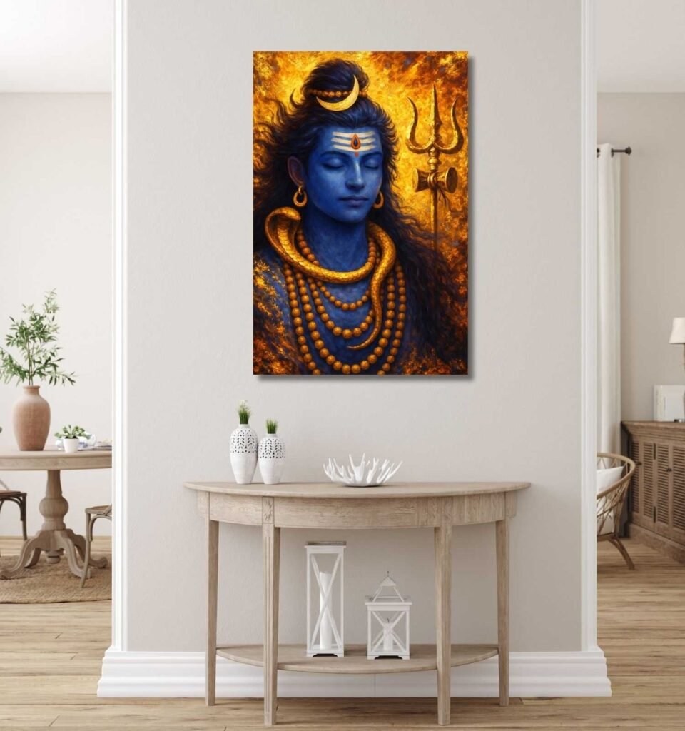 lord shiva painting 3