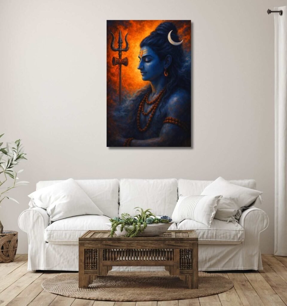 lord shiva painting 3