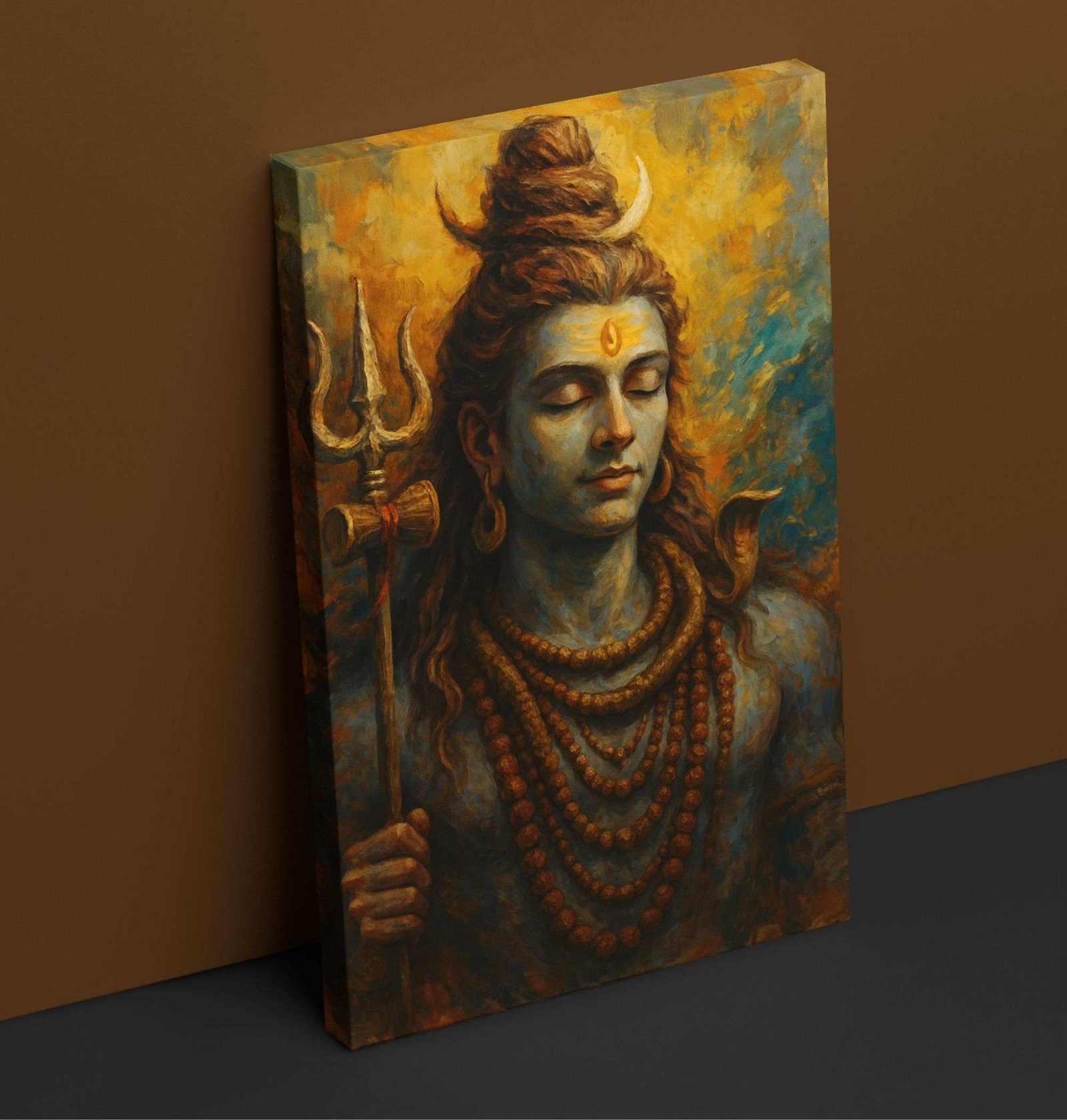 lord shiva wall painting1