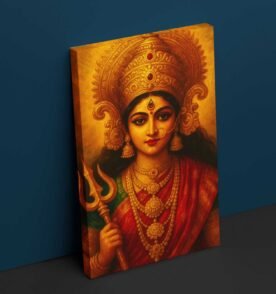 maa durga Canvas painting2