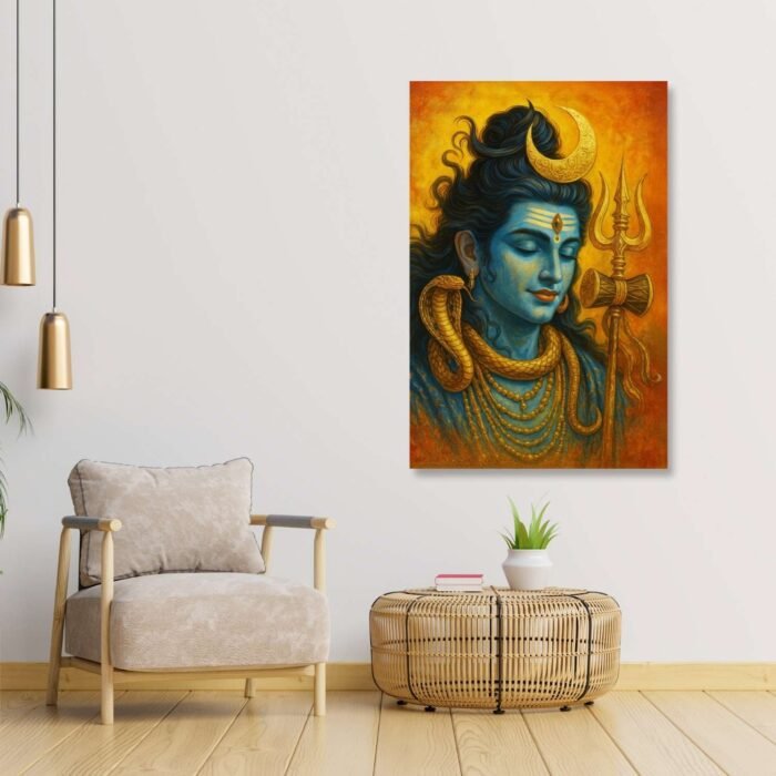 mahadev posters for wall by Kunjcart4