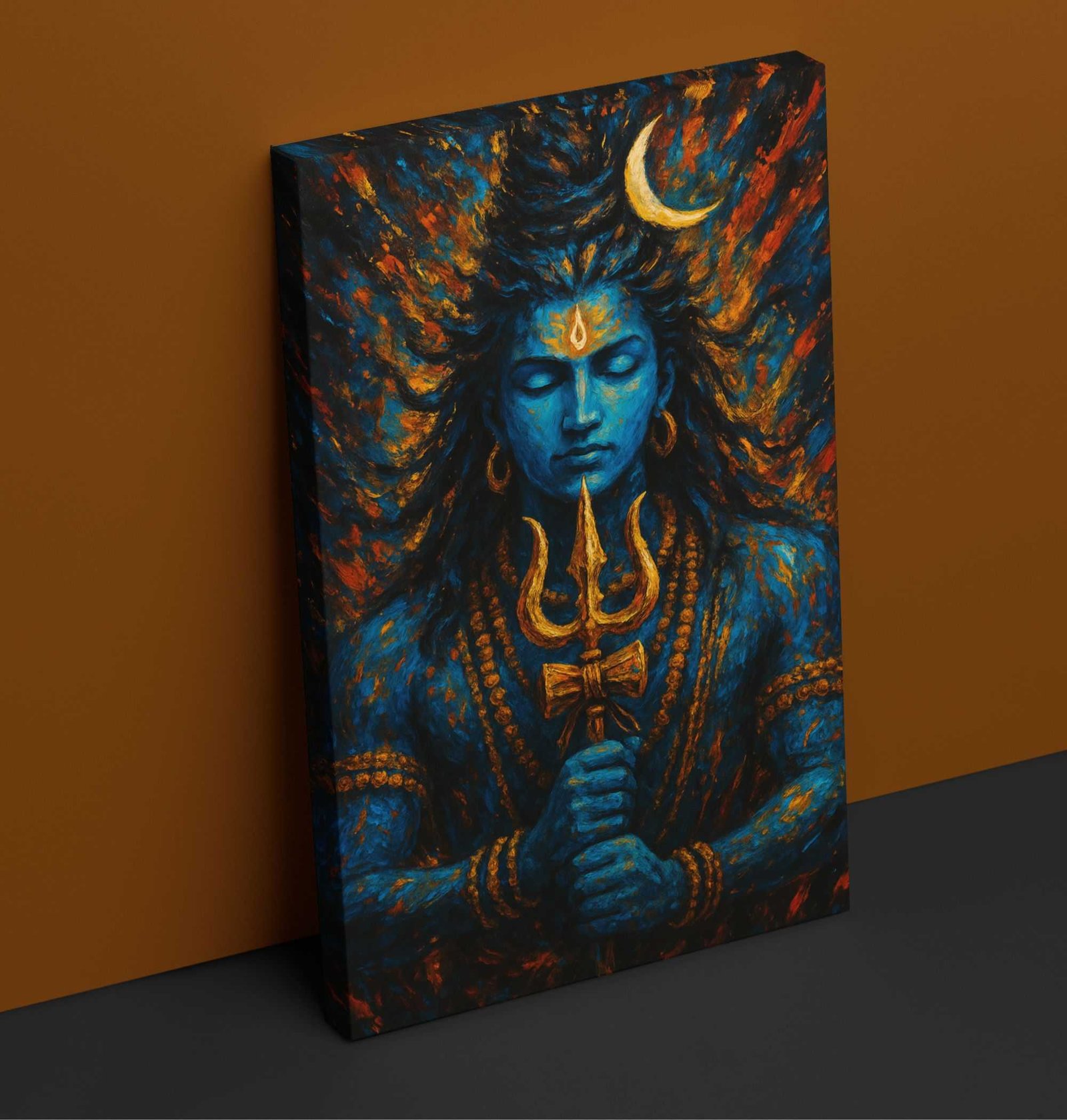 mahadev wall painting1