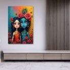 modern Decorative Radha Krishna canvas1