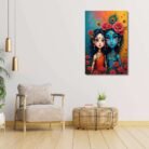 modern Decorative Radha Krishna canvas3