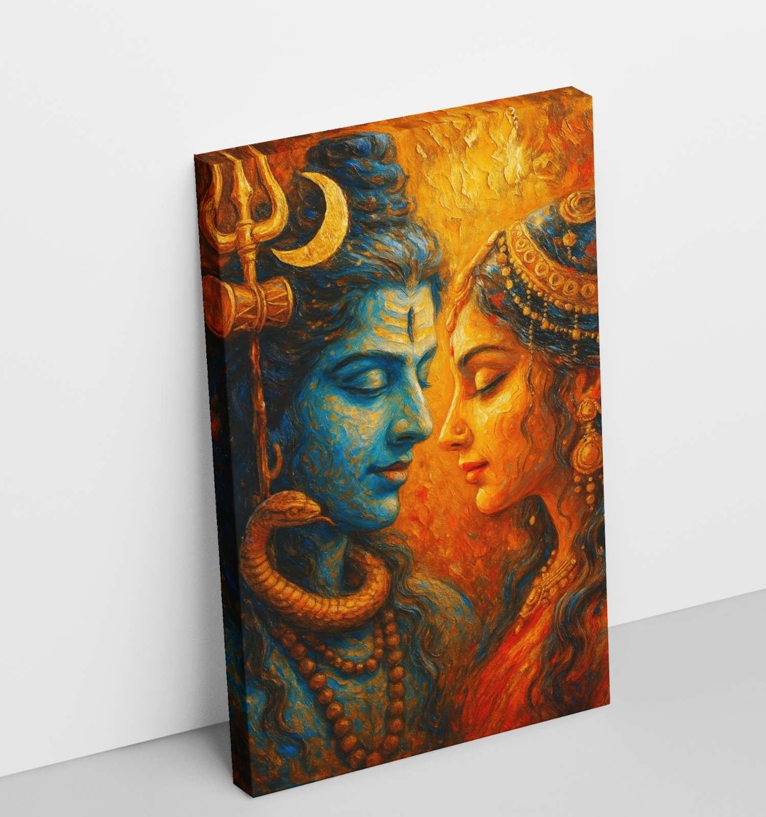 paintings of lord shiva and parvati2