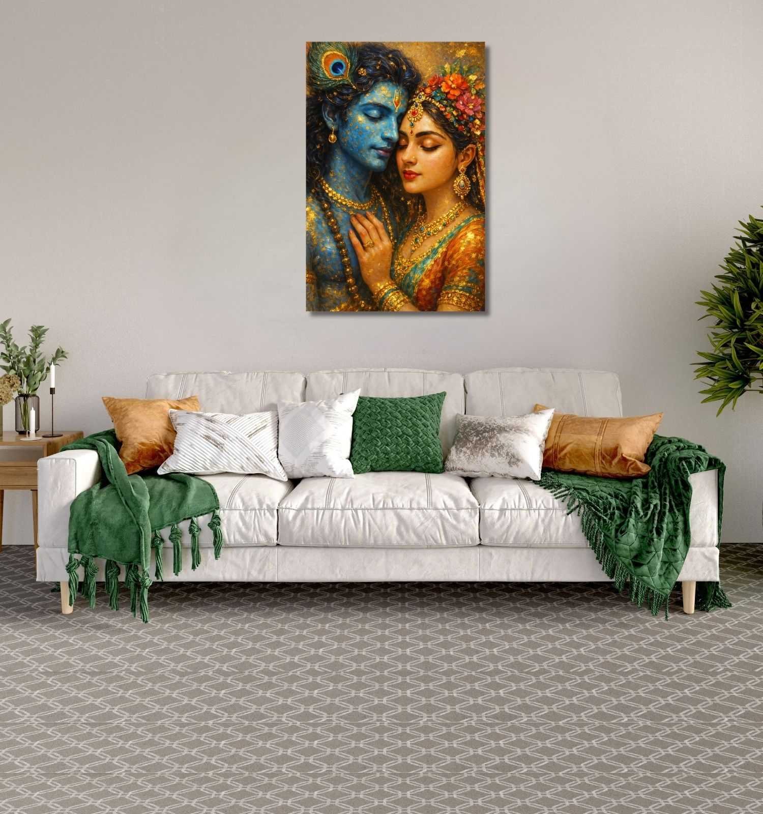 radha krsihna wall paintimng2