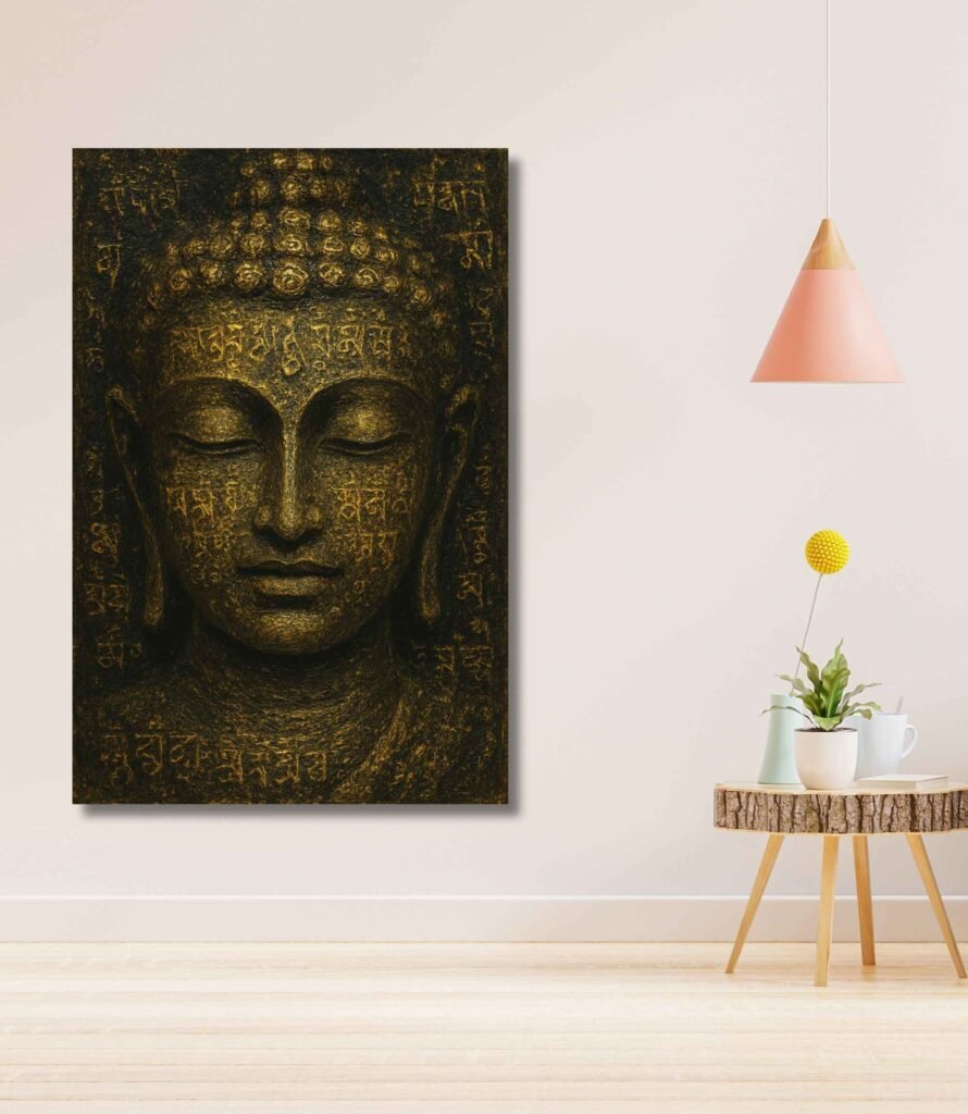 royal buddha canvas painting 2