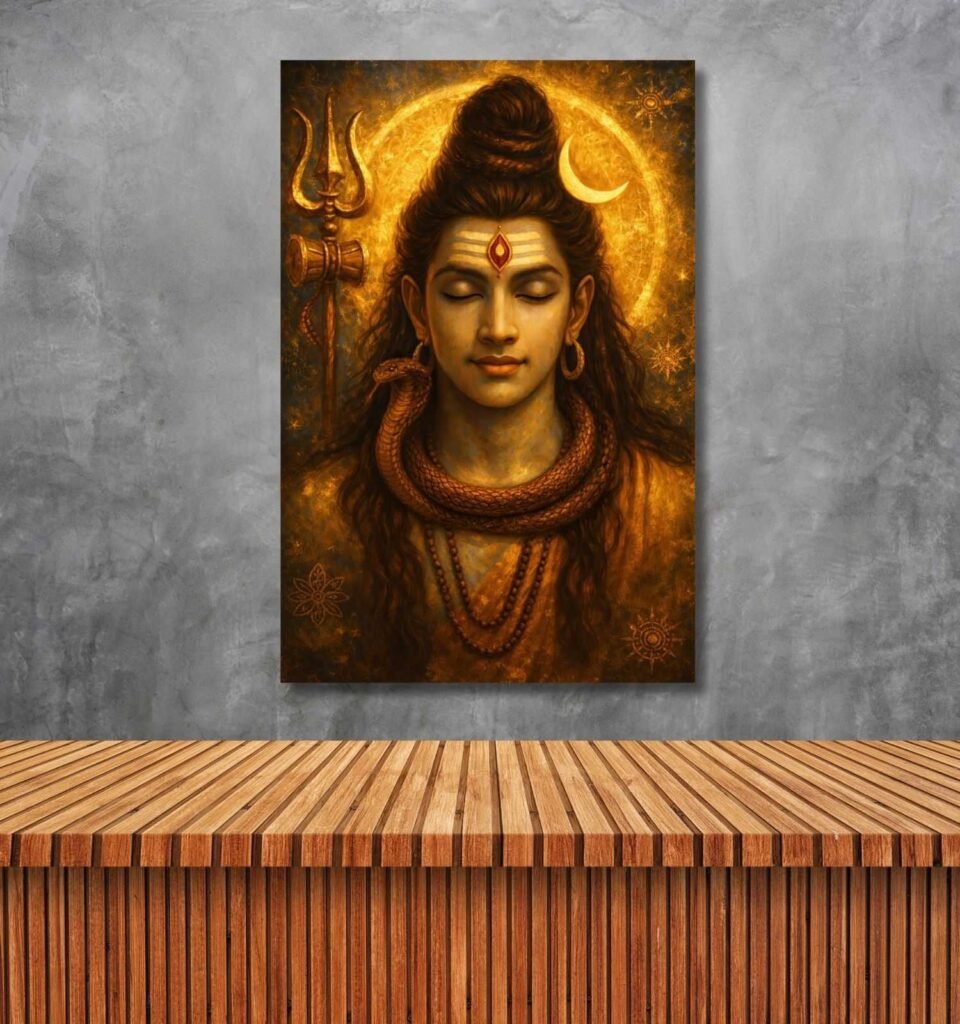 royal lord shiv ji painting3