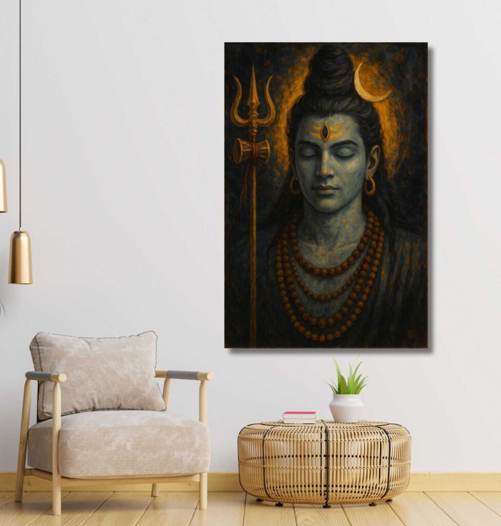 shiv canvas painting1