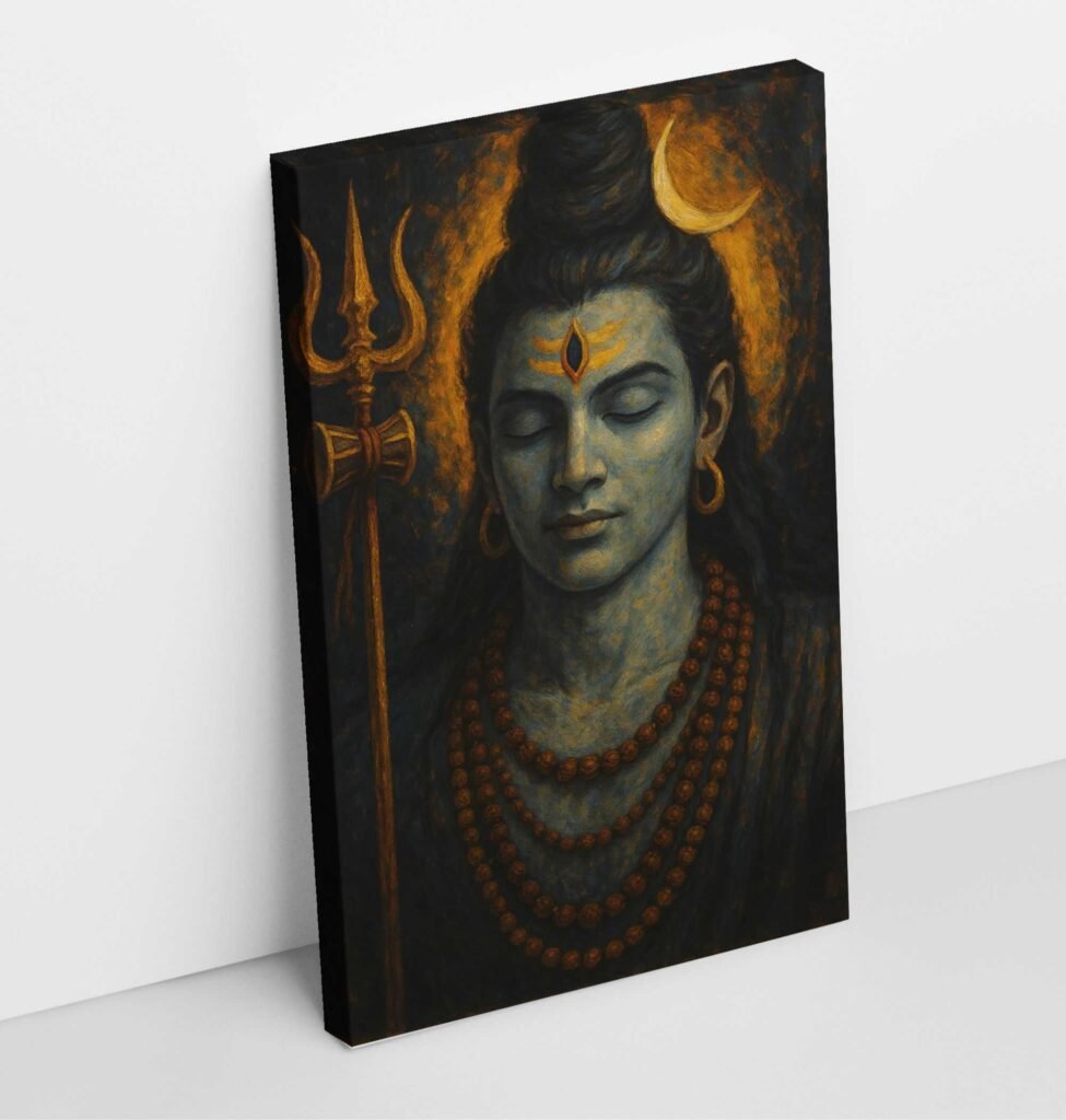 shiv canvas painting1