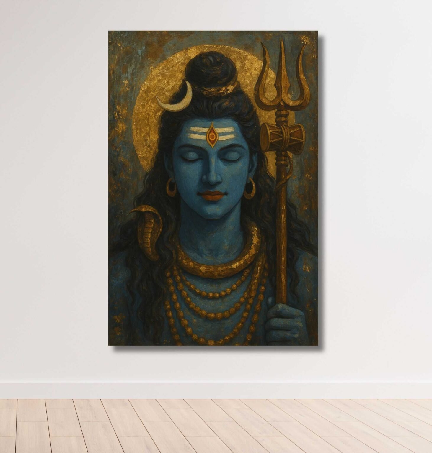 shiv canvas painting2