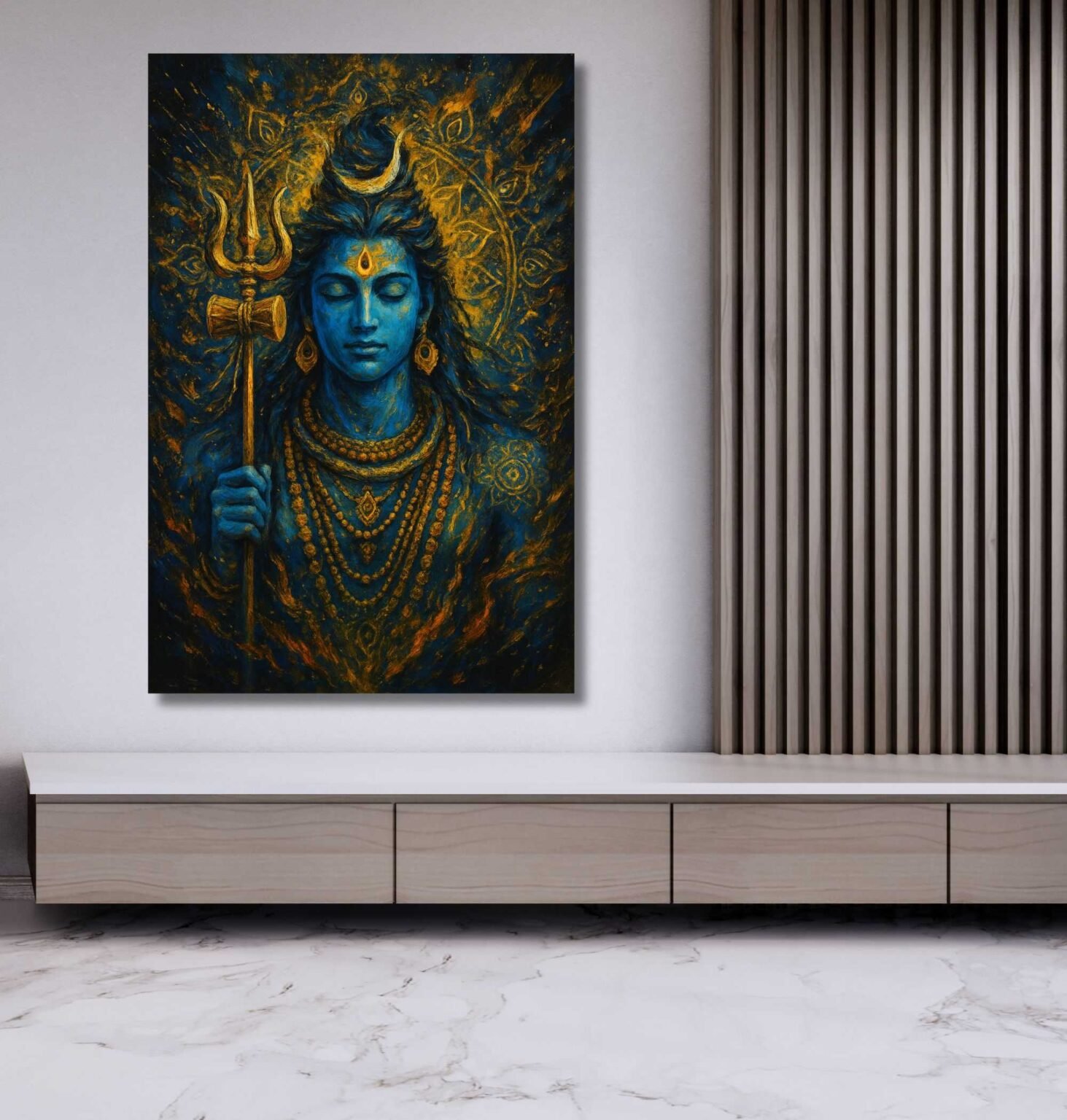 shiva abstract painting5