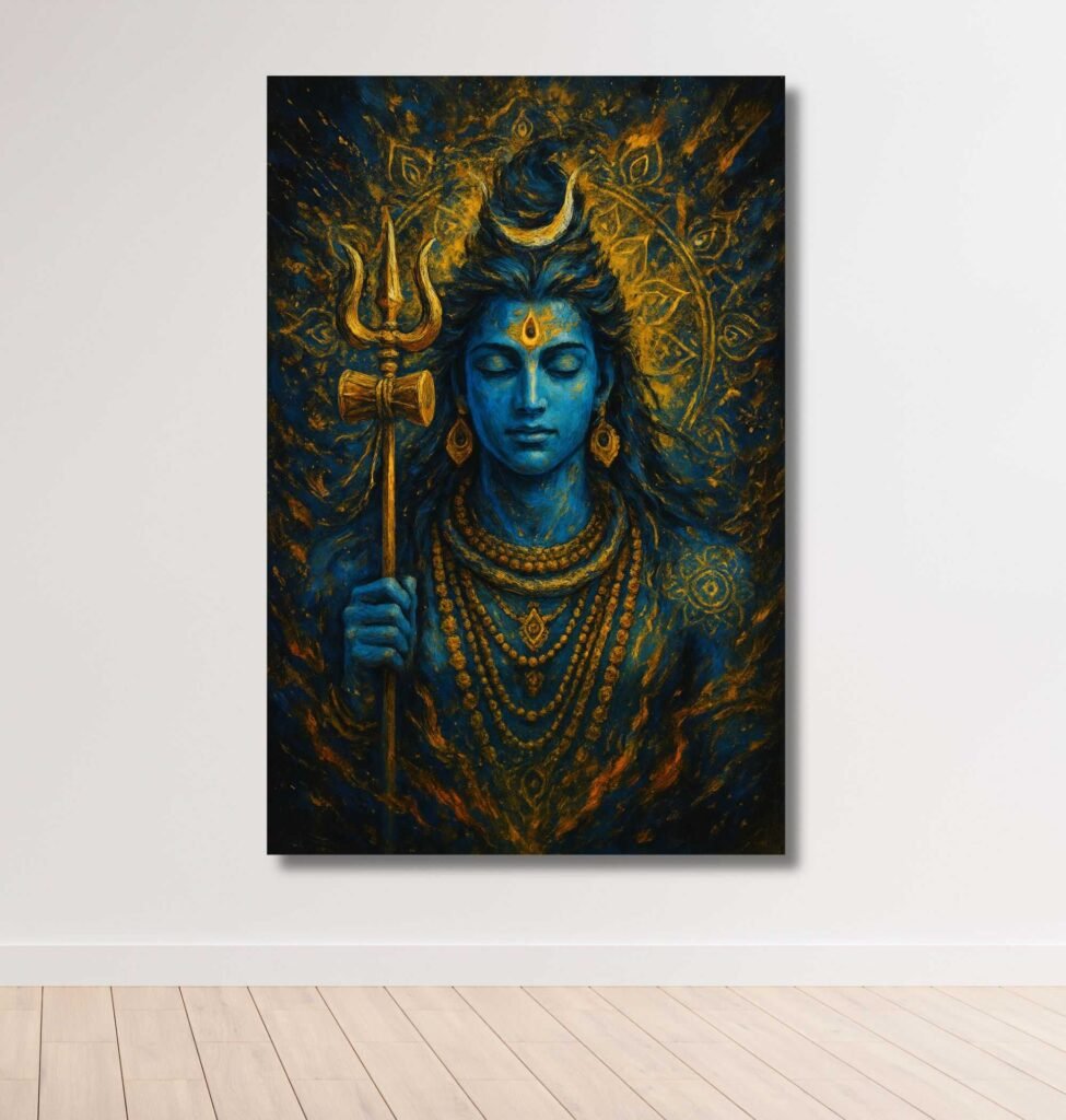 shiva abstract painting1