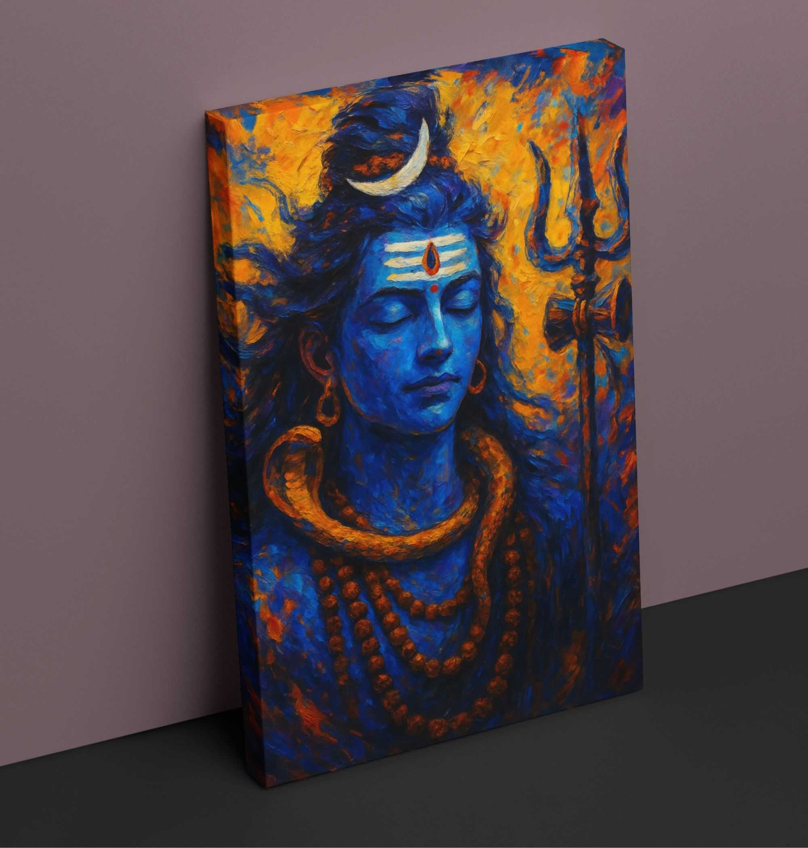 shiva wall painting1