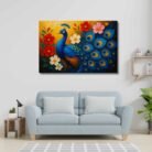 wall decor peacock painting1