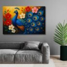 wall decor peacock painting2