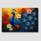 wall decor peacock painting3
