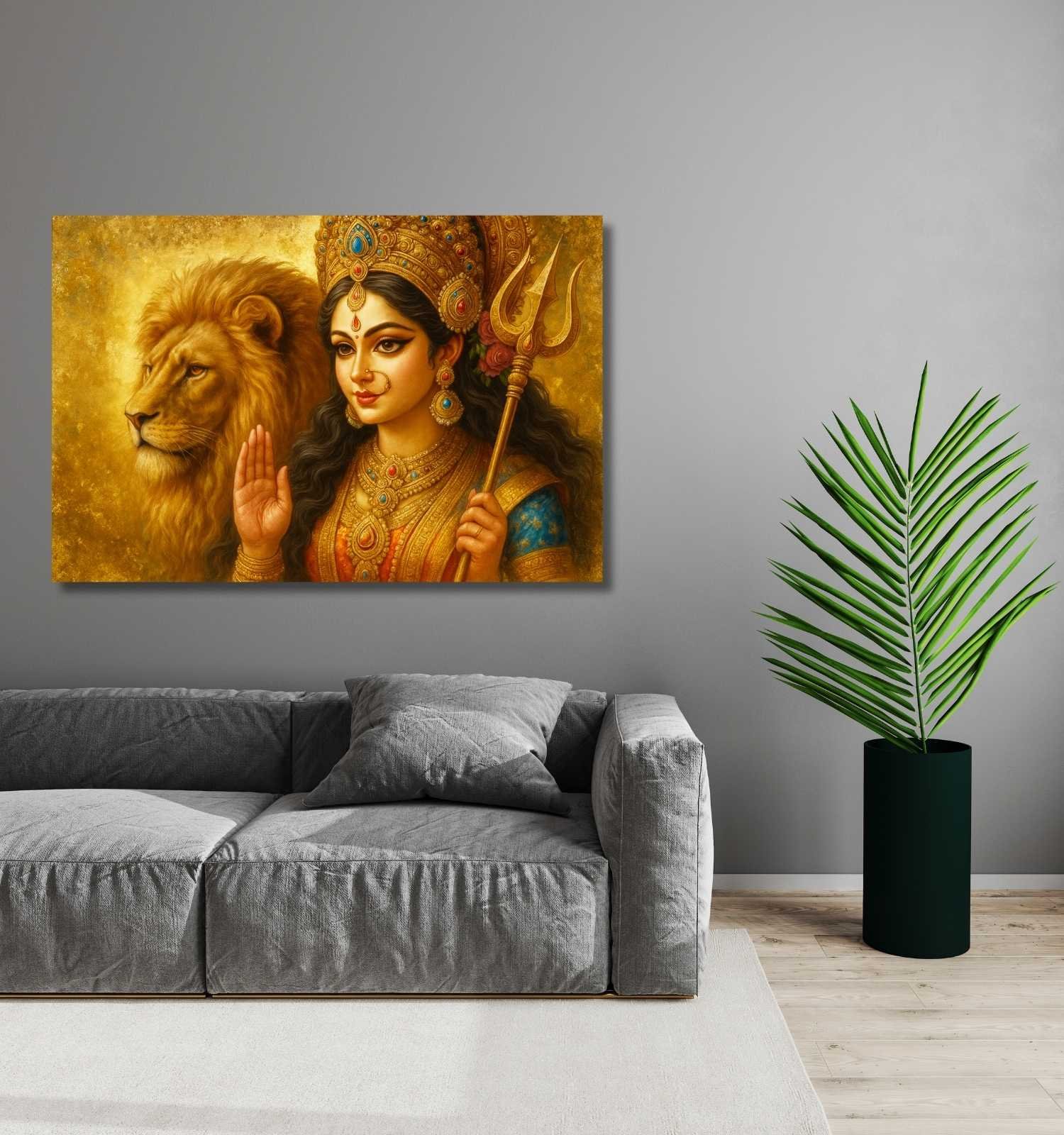 maa durga painting