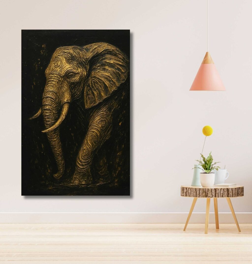 Elephant Painting For Wall Vastu