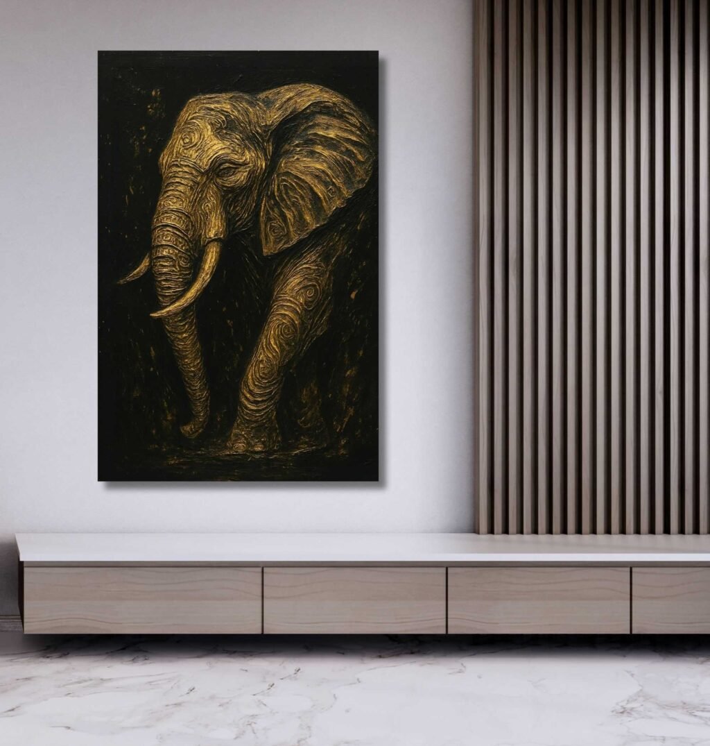 Elephant Painting For Wall Vastu